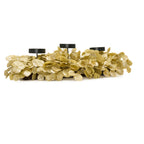 26" Dripping In Gold Eucalyptus Centerpiece