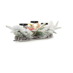 26" Winter White Centerpiece