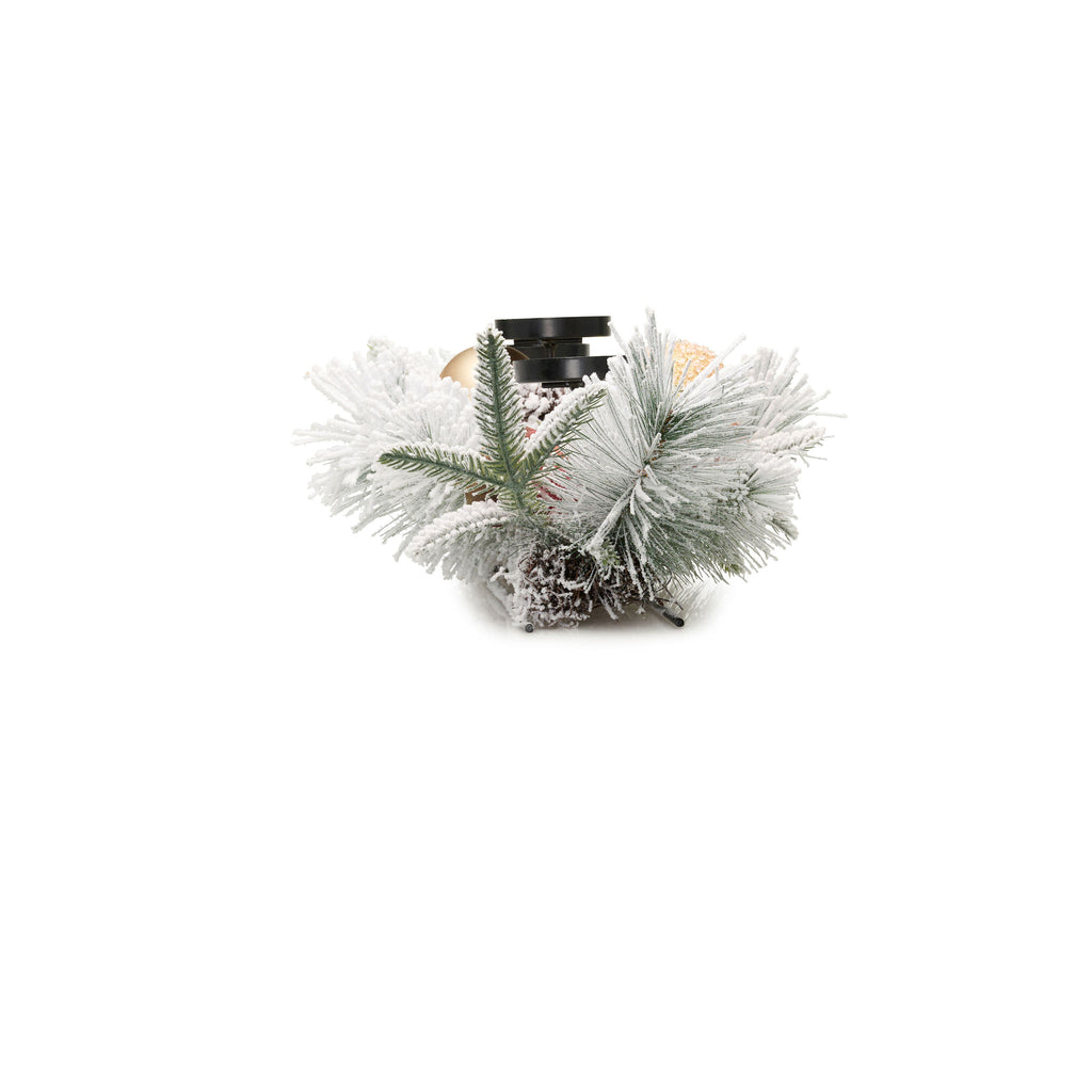 26" Winter White Centerpiece