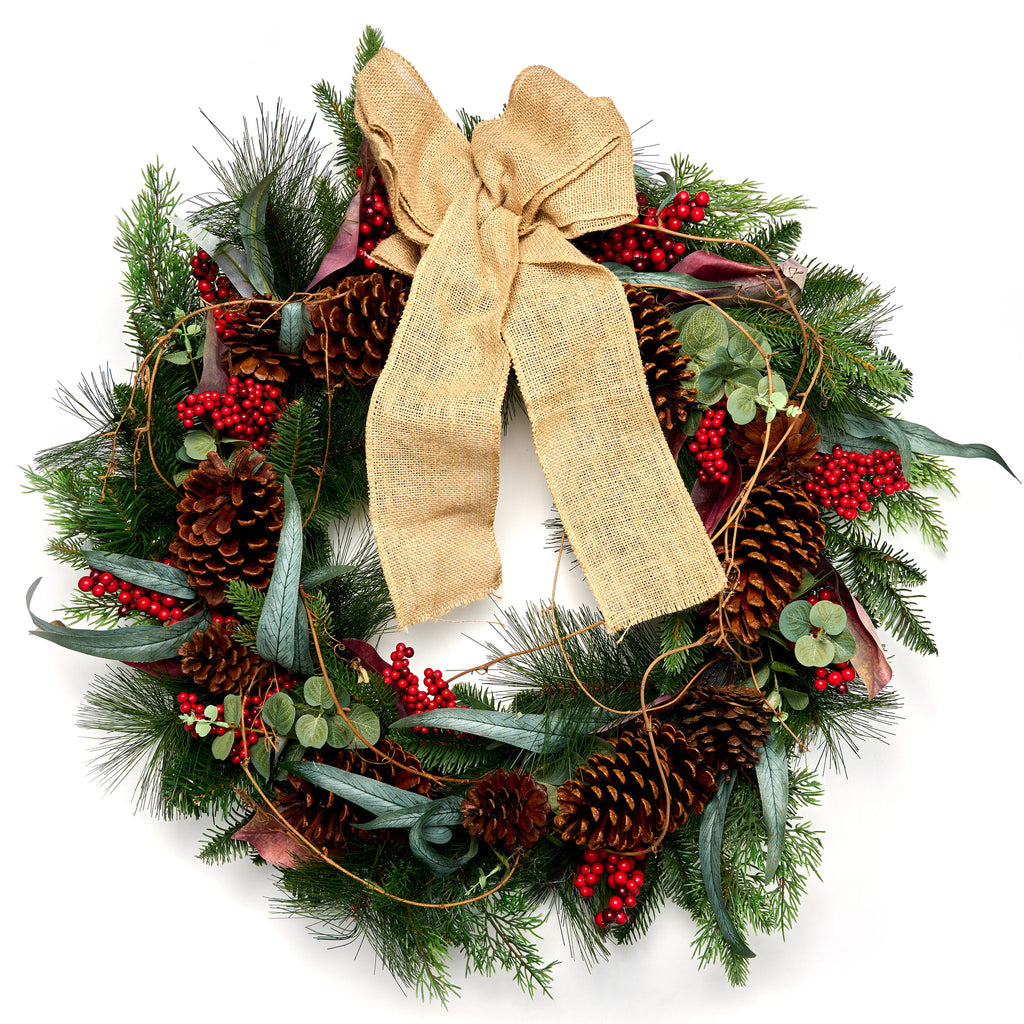 30" Country Harvest Wreath