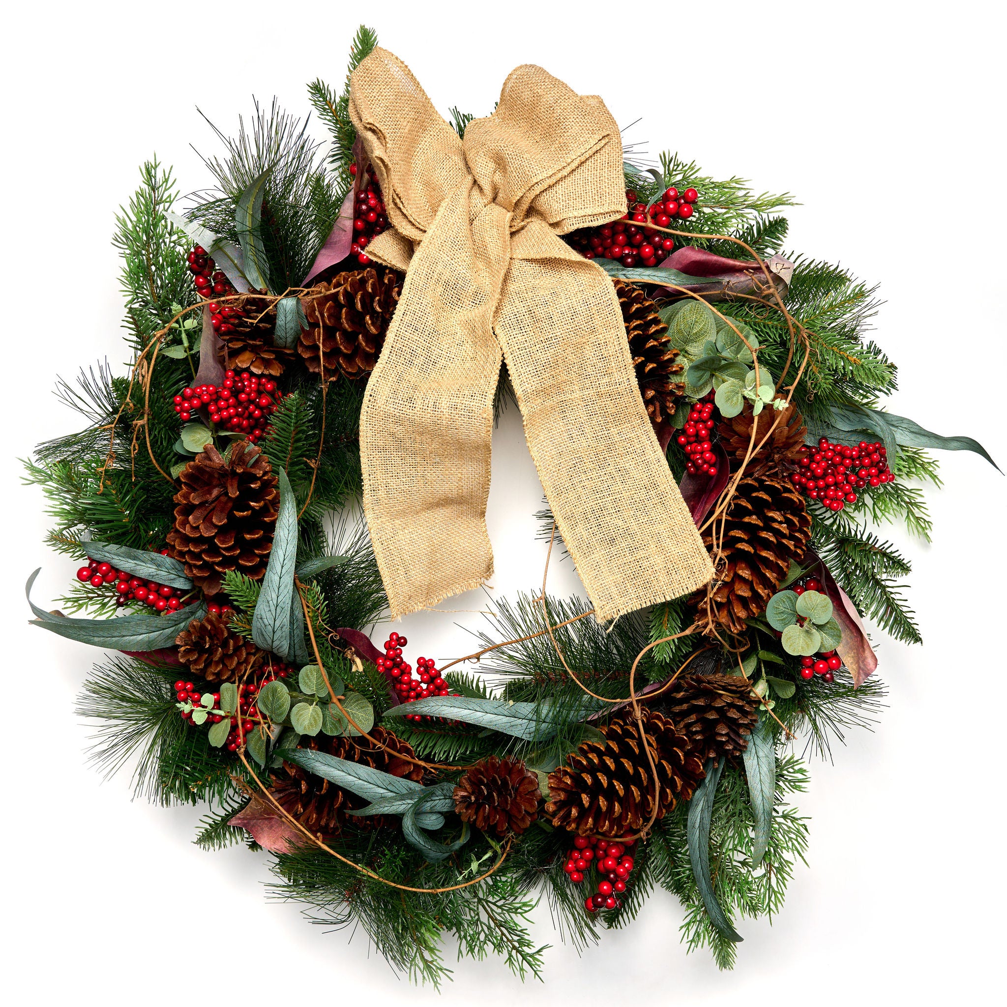 30" Country Harvest Wreath