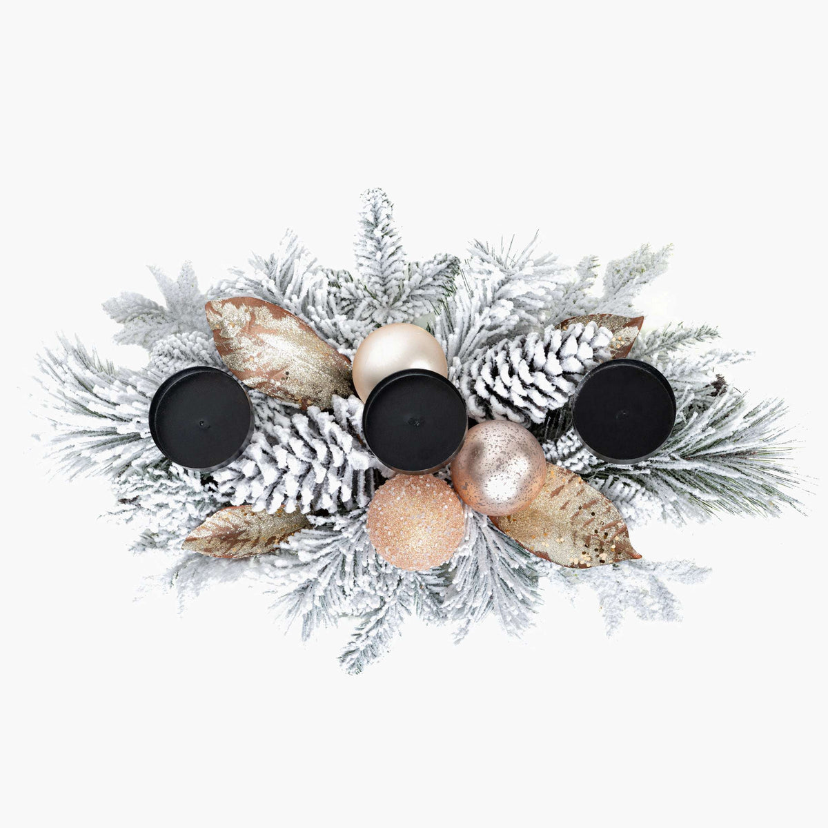 26" Winter White Centerpiece