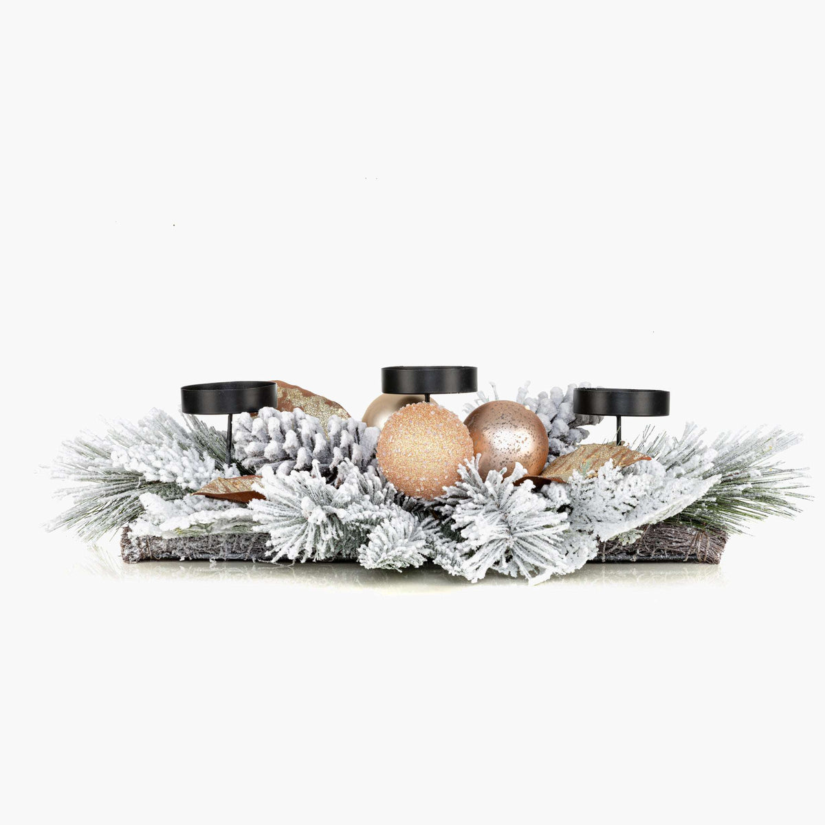 26" Winter White Centerpiece
