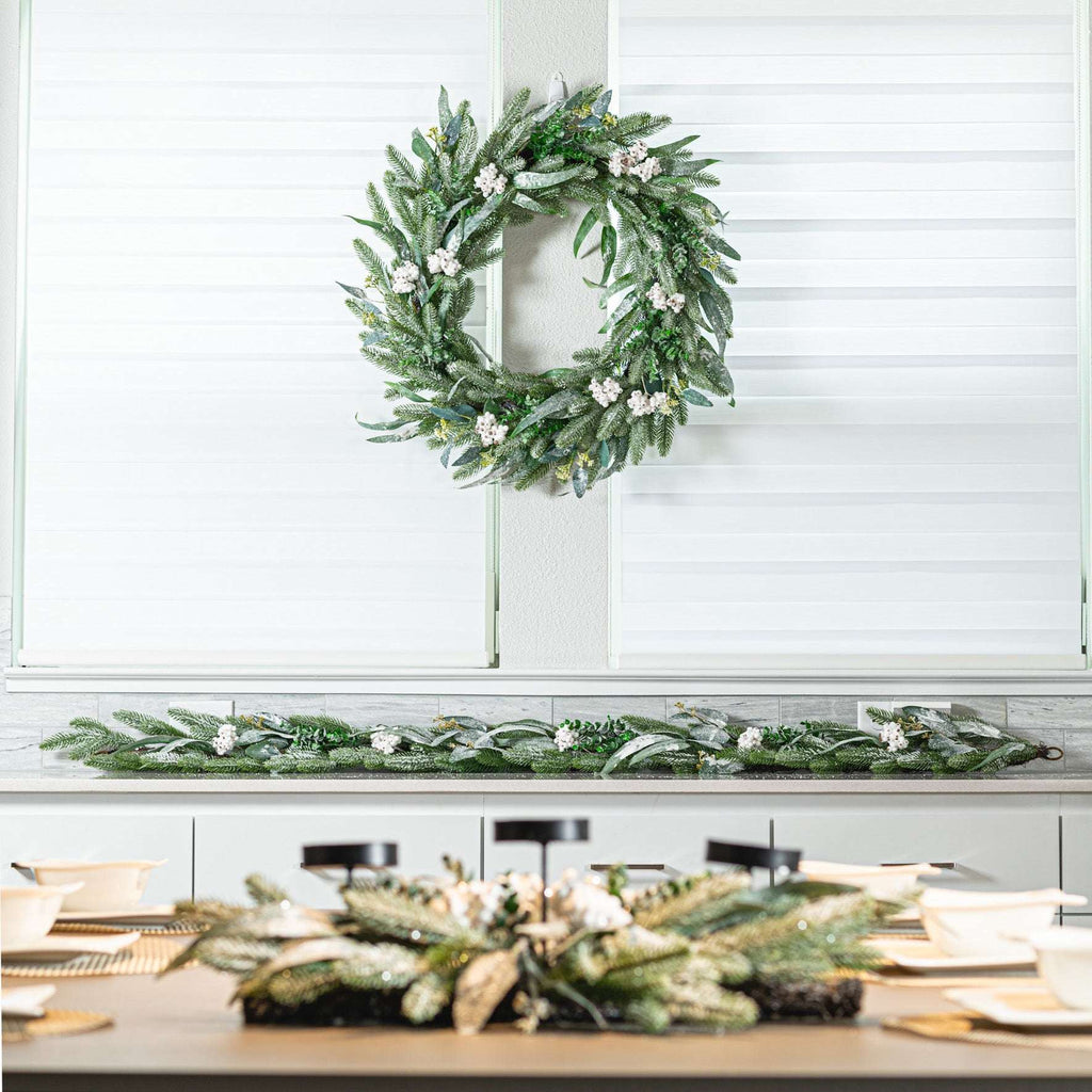 Northern woodland wreath Zaina Home