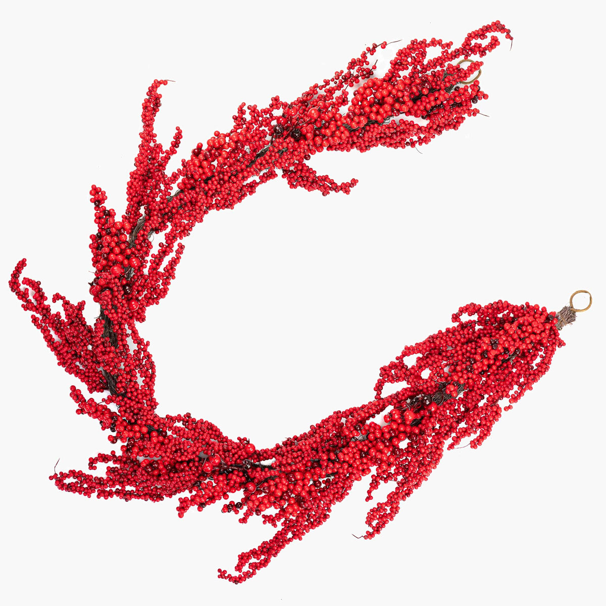 6ft Winterberry Holly Garland