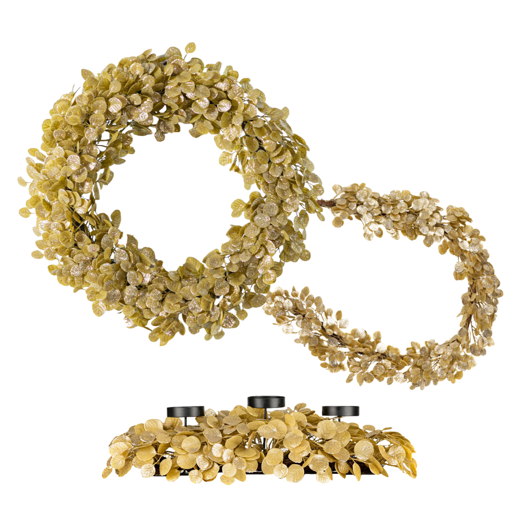 Dripping In Gold Eucalyptus Bundle