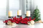 26" Winterberry Holly Centerpiece
