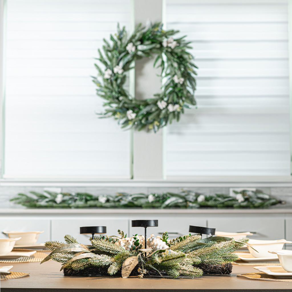 26" Northern Woodland Centerpiece