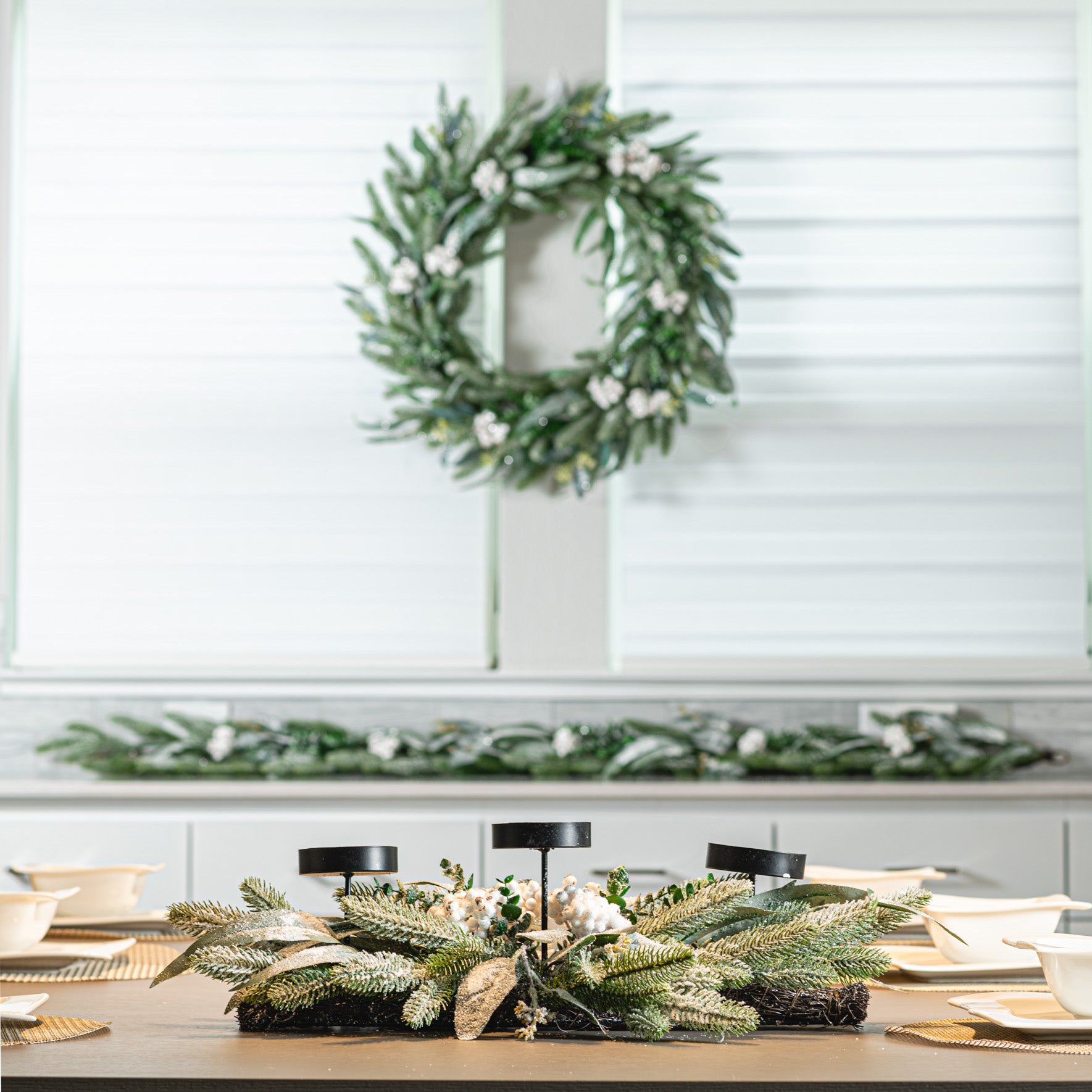 26" Northern Woodland Centerpiece