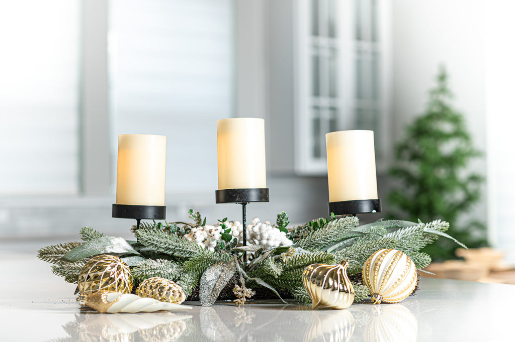 26" Northern Woodland Centerpiece